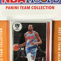 Brooklyn Nets 2021 2022 Hoops Factory Sealed Team Set with Rookie Cards of Day'Ron Sharpe, Cameron Thomas and Kessler Edwards