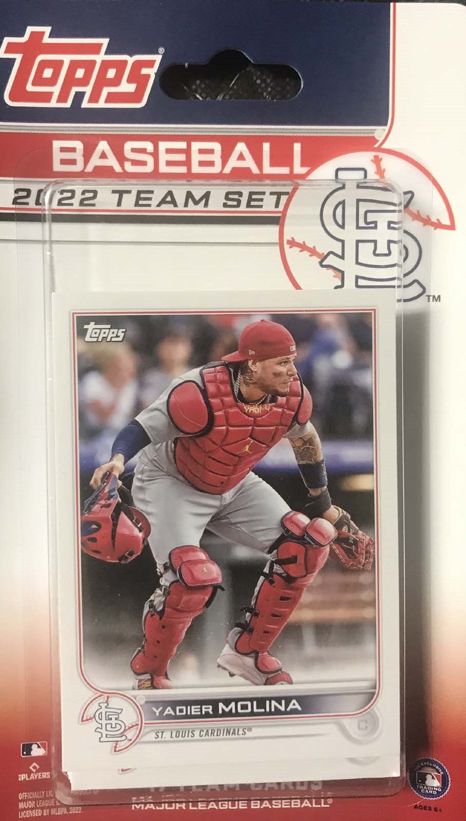 St Louis Cardinals 2022 Topps Factory Sealed 17 Card Team Set