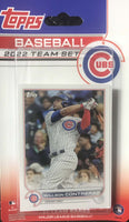 Chicago Cubs 2022 Topps Factory Sealed 17 Card Team Set
