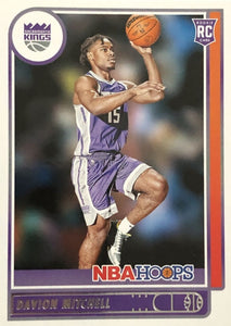 Sacramento Kings 2021 2022 Hoops Factory Sealed Team Set with a Rookie card of Davion Mitchell