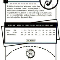 Jayson Tatum 2021 2022 HOOPS Basketball Series Mint Card #197