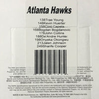 Atlanta Hawks 2021 2022 Hoops Factory Sealed Team Set with Rookie Cards of Jalen Johnson and Sharife Cooper