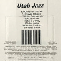 Utah Jazz 2021 2022 Hoops Factory Sealed Team Set with a Rookie Card of Jared Butler