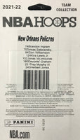 New Orleans Pelicans 2021 2022 Hoops Factory Sealed Team Set with Rookie Cards of Trey Murphy III and Herbert Jones
