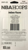 Indiana Pacers 2021 2022 Hoops Factory Sealed Team Set with Rookie cards of Isaiah Jackson and Chris Duarte
