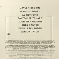Boston Celtics 2021 2022 Hoops Factory Sealed Team Set with Jaylen Brown and Jayson Tatum Plus