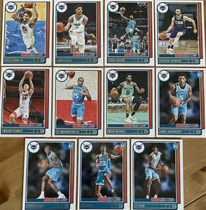 Charlotte Hornets 2021 2022 Hoops Factory Sealed Team Set with 