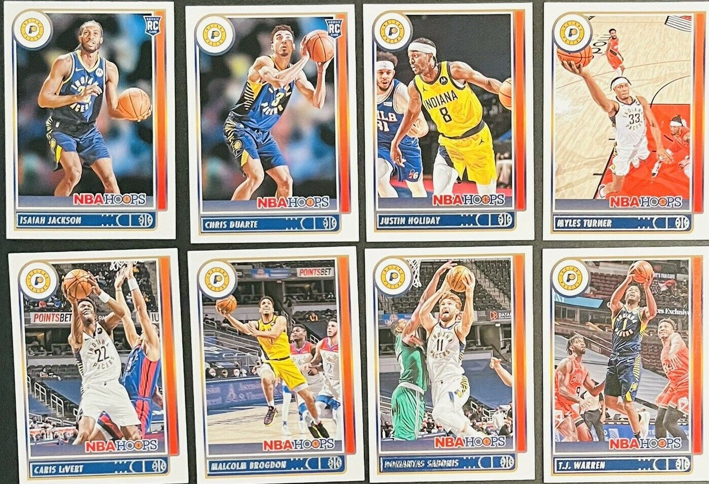 Indiana Pacers 2021 2022 Hoops Factory Sealed Team Set with Rookie car