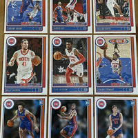 Detroit Pistons 2021 2022 Hoops Factory Sealed Team Set with Rookie cards of Cade Cunningham, Isaiah Livers and Luka Garza