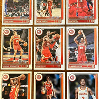 Atlanta Hawks 2021 2022 Hoops Factory Sealed Team Set with Rookie Cards of Jalen Johnson and Sharife Cooper