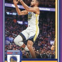 Stephen Curry 2022 2023 Hoops Basketball Series Mint PURPLE Parallel Version Card #223