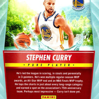 Stephen Curry 2022 2023 Panini Hoops Pure Players Series Mint Card #6