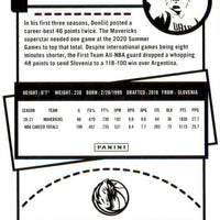 Luka Doncic 2021 2022 Panini HOOPS Series Mint Basketball Card #62