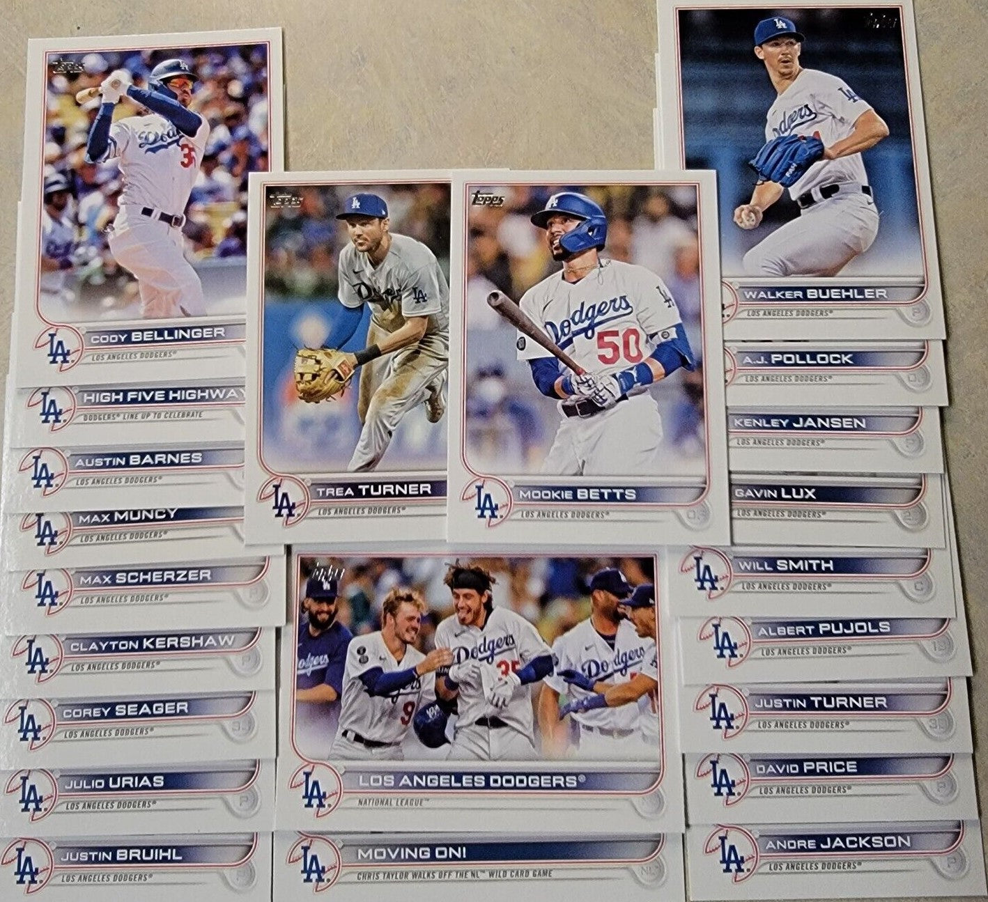 2023 Topps Series 1 #22 Clayton Kershaw - Los Angeles Dodgers BASE BASEBALL  CARD