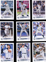 New York Yankees 2022 Topps Complete Mint Hand Collated 26 Card Team Set Featuring Aaron Judge and Gerrit Cole Plus Rookie Cards and Others
