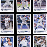 New York Yankees 2022 Topps Complete Mint Hand Collated 26 Card Team Set Featuring Aaron Judge and Gerrit Cole Plus Rookie Cards and Others