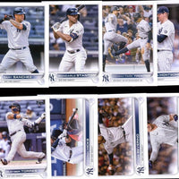 New York Yankees 2022 Topps Complete Mint Hand Collated 26 Card Team Set Featuring Aaron Judge and Gerrit Cole Plus Rookie Cards and Others