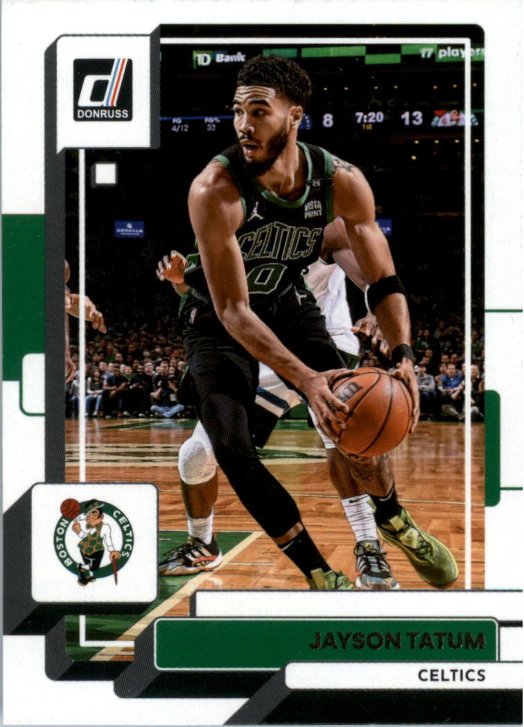 Jayson Tatum Basketball Game Used Patch Card Panini Prizm Boston