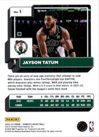 Jayson Tatum 2022 2023 Panini Donruss Series Mint Card #1
