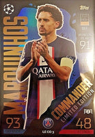 2022 2023 Topps UEFA Champions League Match Attax Soccer MEGA MASTERS SERIES 90 Card Tins with 4 EXCLUSIVE Limited Edition Cards
