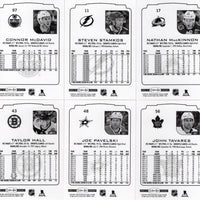 2022 2023 O Pee Chee OPC Hockey Complete Mint 600 Card Set with Short Printed Rookies and Stars