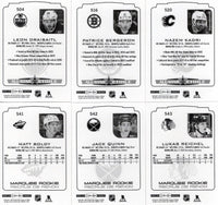 2022 2023 O Pee Chee OPC Hockey Complete Mint 600 Card Set with Short Printed Rookies and Stars
