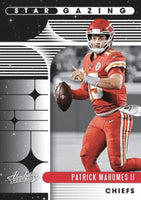 Patrick Mahomes II 2020 Panini Absolute Star Gazing Series Mint Card #SG-PM
