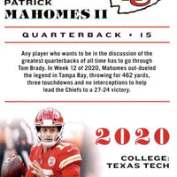 Patrick Mahomes II 2020 Panini Chronicles Series Mint Card #47