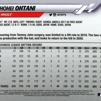 Shohei Ohtani 2020 Topps CHROME Series Mint Card #21