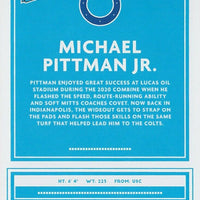 Indianapolis Colts 2020 Donruss Factory Sealed Team Set with Jonathan Taylor and Michael Pittman Rated Rookie