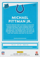 Michael Pittman Jr 2020 Donruss Series Mint Rated Rookie Card #322
