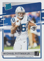 Indianapolis Colts 2020 Donruss Factory Sealed Team Set with Jonathan Taylor and Michael Pittman Rated Rookie
