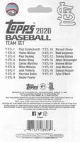 St Louis Cardinals 2020 Topps Factory Sealed 17 Card Team Set
