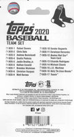 Boston Red Sox 2020 Topps Factory Sealed 17 Card Team Set
