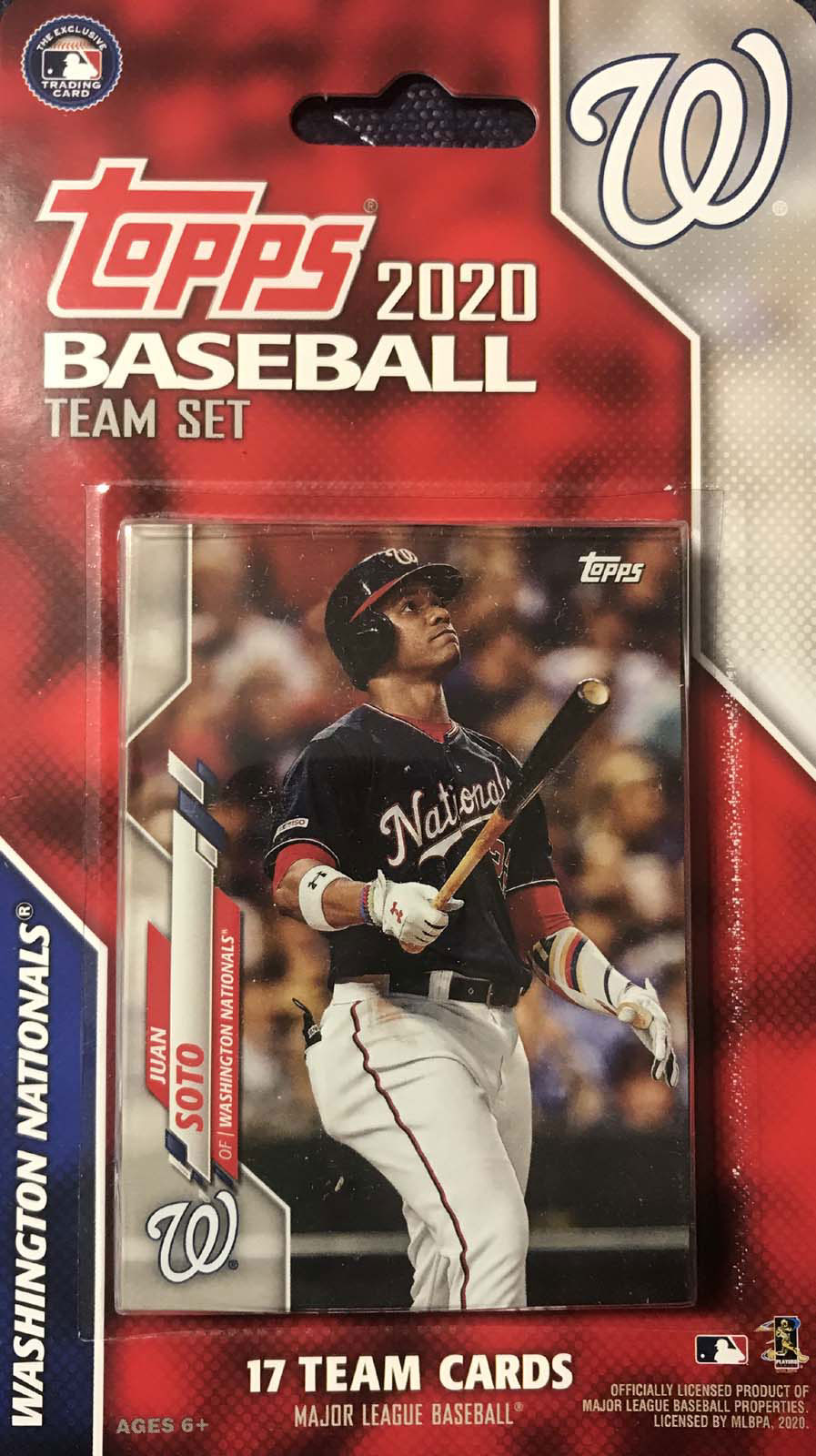 Washington Nationals baseball card