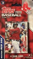 Boston Red Sox 2020 Topps Factory Sealed 17 Card Team Set
