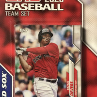 Boston Red Sox 2020 Topps Factory Sealed 17 Card Team Set