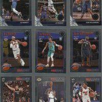 2019 2020 Hoops PREMIUM NBA Basketball Series Complete Mint 300 Card Set with Zion Williamson, RJ Barrett and Ja Morant Rookie Cards PLUS
