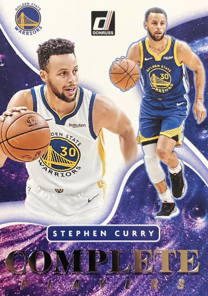 Stephen Curry Card Bundle - (6) Golden State Warriors Basketball Trading Cards - 2x MVP #30