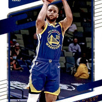 Stephen Curry 2021 2022 Donruss Basketball Series Mint Card #68