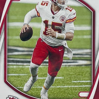Patrick Mahomes II 2021 Panini Absolute Series Green Foil Parallel Mint Card #1