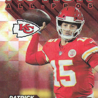 Patrick Mahomes II 2021 Donruss Action All Pros Series Mint Card #AP2