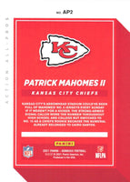 Patrick Mahomes II 2021 Donruss Action All Pros Series Mint Card #AP2
