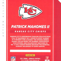 Patrick Mahomes II 2021 Donruss Action All Pros Series Mint Card #AP2