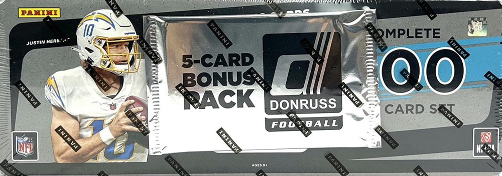 2021 Donruss Football Factory Sealed HOBBY Version Set with a Bonus Pack of 5 Optic Holos