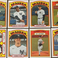 New York Yankees 2021 Topps Heritage 21 Card Team Set with Aaron Judge PLUS