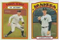 New York Yankees 2021 Topps Heritage 21 Card Team Set with Aaron Judge PLUS
