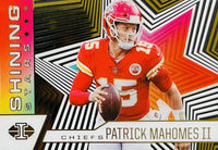 Patrick Mahomes II 2021 Panini Illusions Series Mint Shining Stars Insert Card #SS-7
