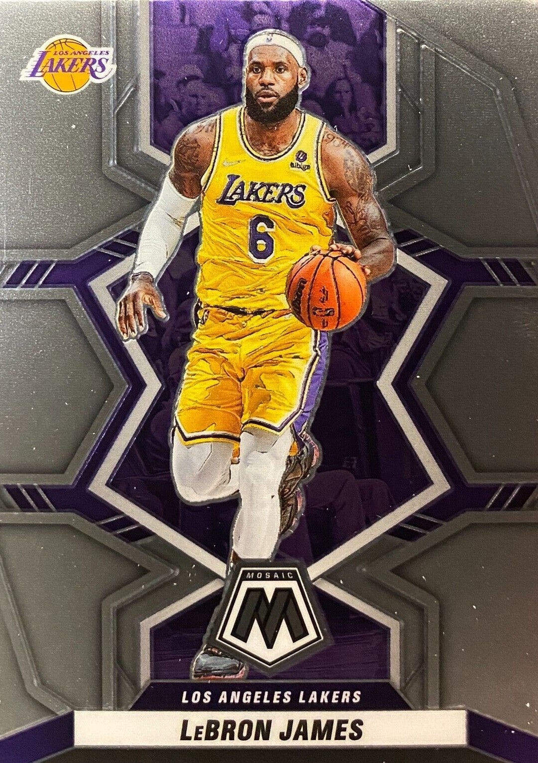 LeBron James 2021 2022 Panini Mosaic Series Mint Card #146