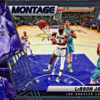 LeBron James 2021 2022 Panini Mosaic Montage Series Mint Insert Card #23